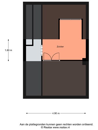 Floorplan - Zuidwenk 88, 3751 CG Bunschoten-Spakenburg